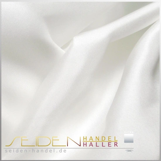 Naturweisse Seidenstoffe