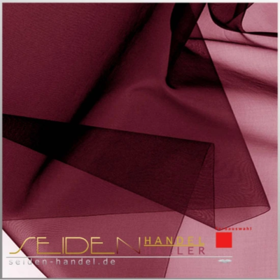 Organza Meterware Dark Grenate